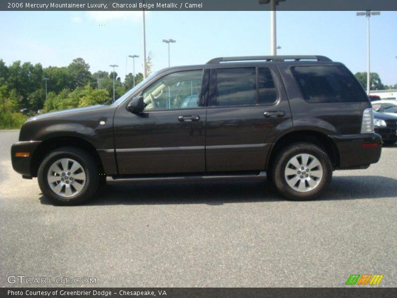 Charcoal Beige Metallic / Camel 2006 Mercury Mountaineer Luxury