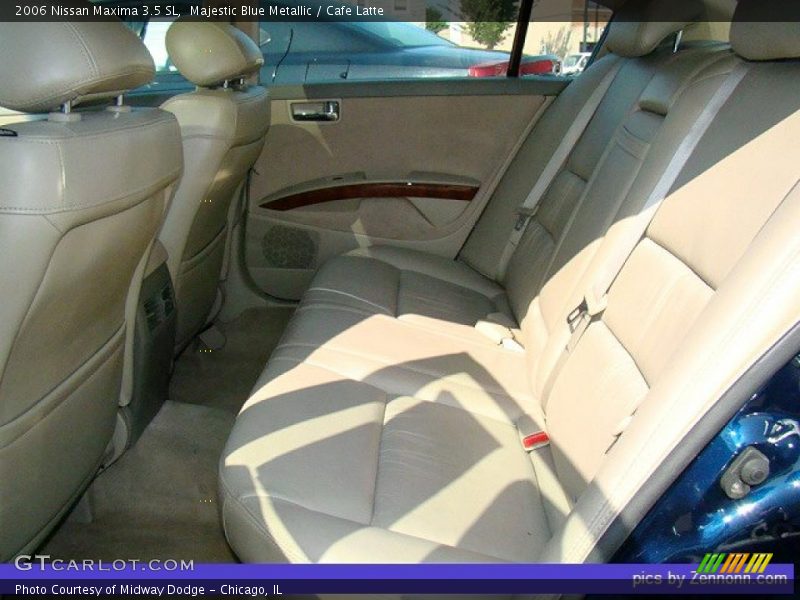 Majestic Blue Metallic / Cafe Latte 2006 Nissan Maxima 3.5 SL