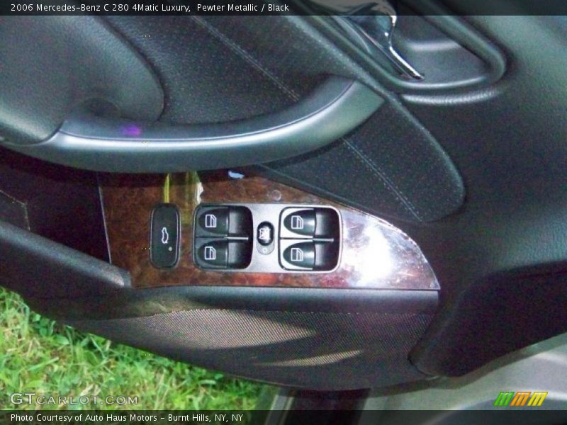 Pewter Metallic / Black 2006 Mercedes-Benz C 280 4Matic Luxury