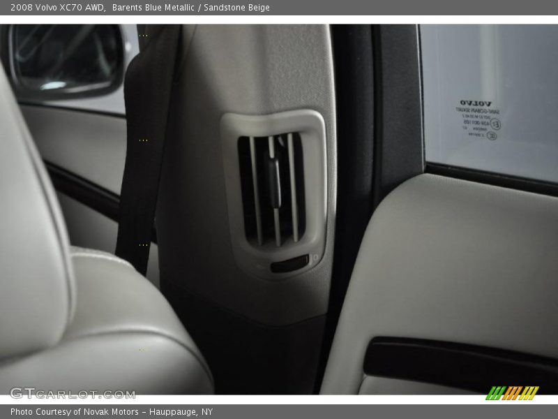 Barents Blue Metallic / Sandstone Beige 2008 Volvo XC70 AWD