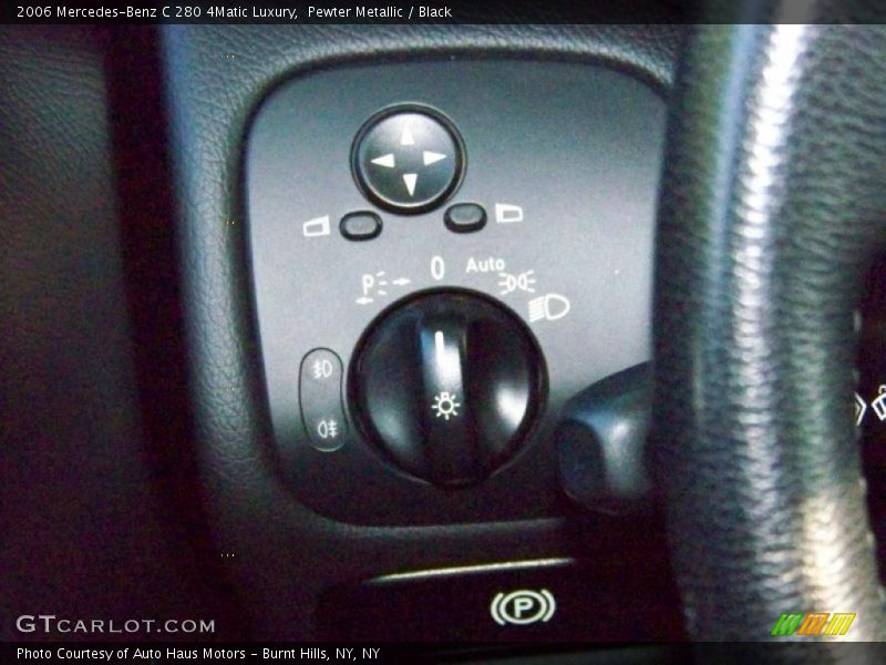 Pewter Metallic / Black 2006 Mercedes-Benz C 280 4Matic Luxury