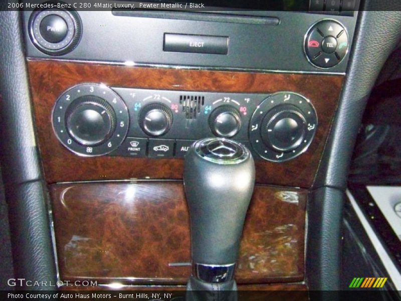 Pewter Metallic / Black 2006 Mercedes-Benz C 280 4Matic Luxury