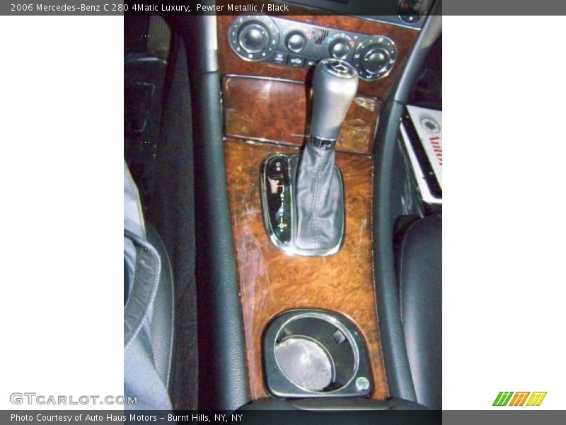 Pewter Metallic / Black 2006 Mercedes-Benz C 280 4Matic Luxury