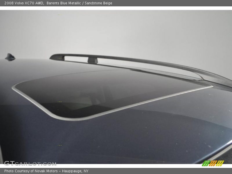 Barents Blue Metallic / Sandstone Beige 2008 Volvo XC70 AWD