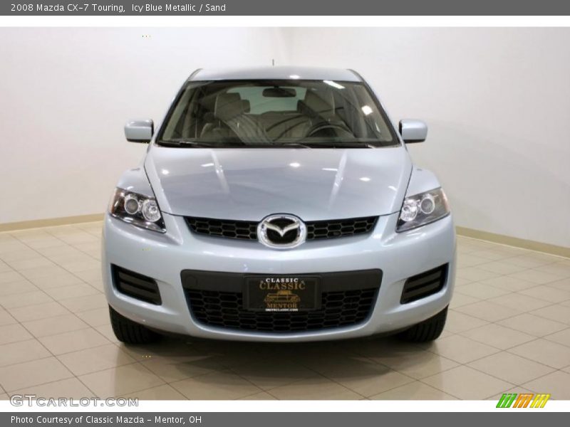 Icy Blue Metallic / Sand 2008 Mazda CX-7 Touring