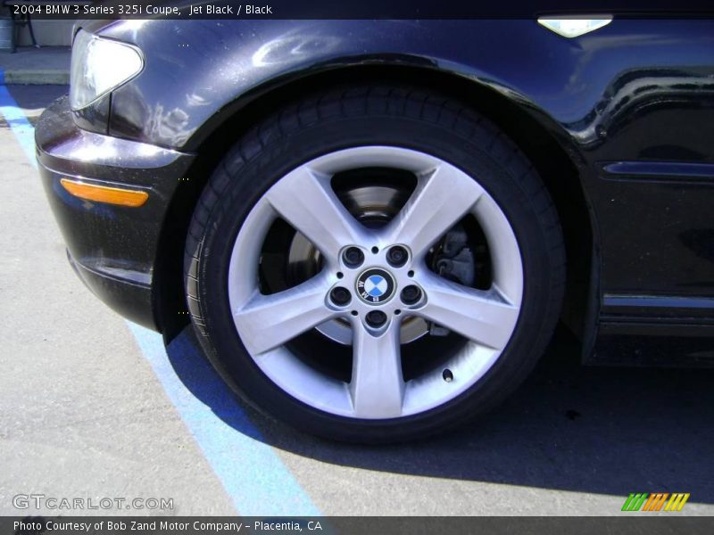 Jet Black / Black 2004 BMW 3 Series 325i Coupe