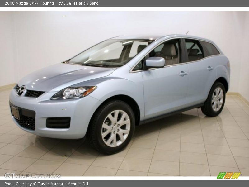Icy Blue Metallic / Sand 2008 Mazda CX-7 Touring