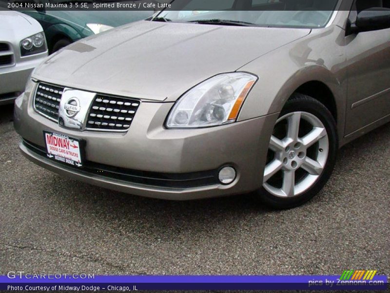 Spirited Bronze / Cafe Latte 2004 Nissan Maxima 3.5 SE