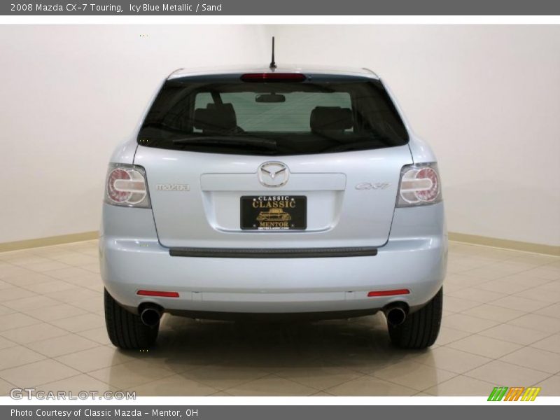Icy Blue Metallic / Sand 2008 Mazda CX-7 Touring