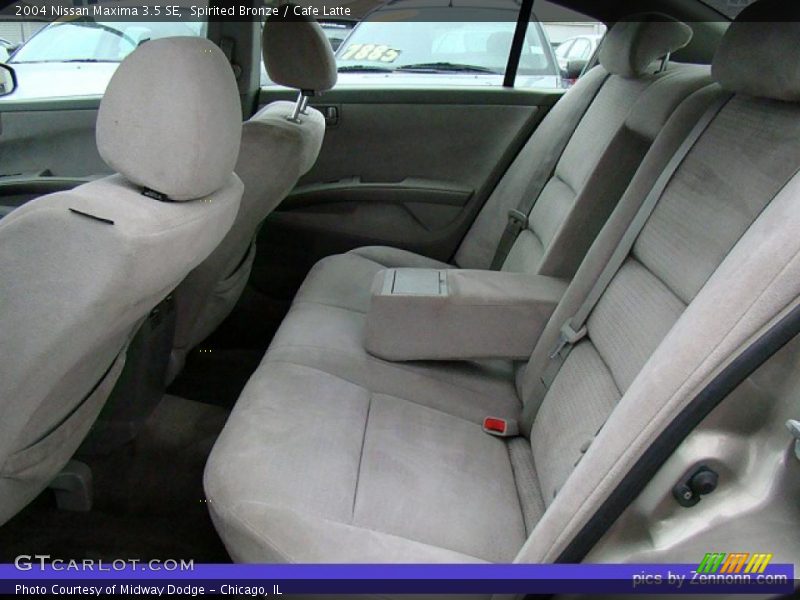 Spirited Bronze / Cafe Latte 2004 Nissan Maxima 3.5 SE