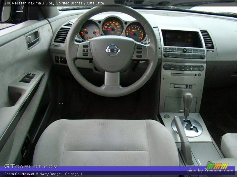 Spirited Bronze / Cafe Latte 2004 Nissan Maxima 3.5 SE