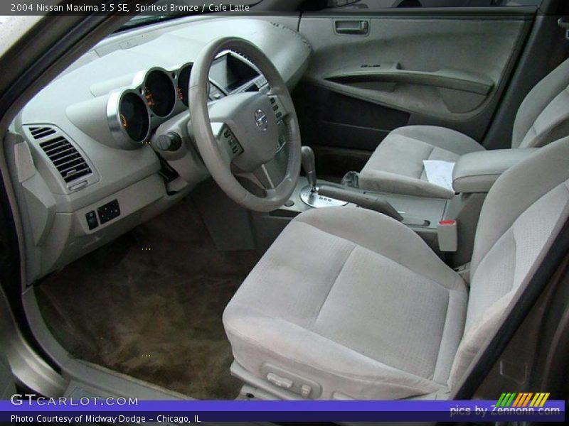 Spirited Bronze / Cafe Latte 2004 Nissan Maxima 3.5 SE