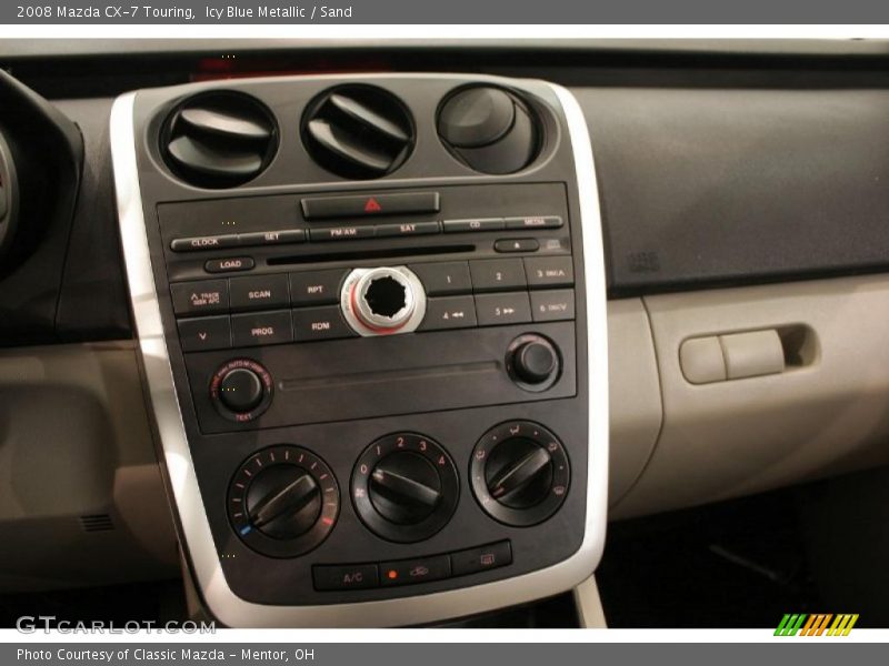 Icy Blue Metallic / Sand 2008 Mazda CX-7 Touring
