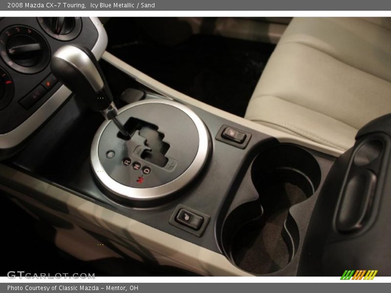 Icy Blue Metallic / Sand 2008 Mazda CX-7 Touring