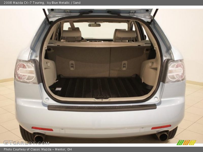 Icy Blue Metallic / Sand 2008 Mazda CX-7 Touring