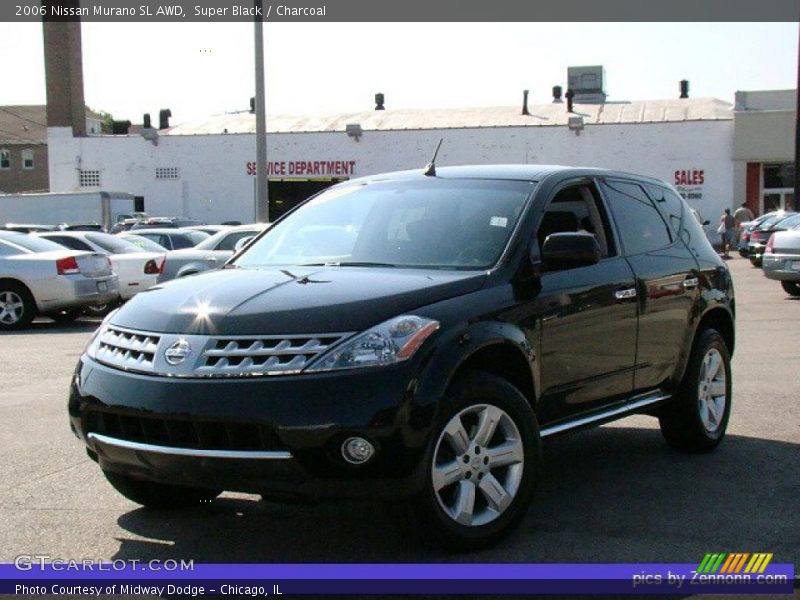 Super Black / Charcoal 2006 Nissan Murano SL AWD