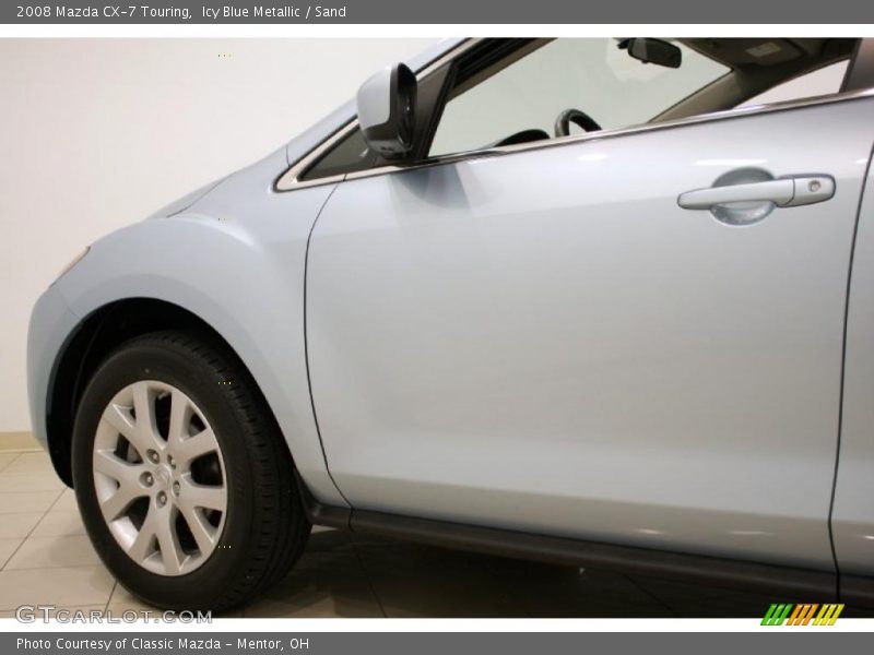 Icy Blue Metallic / Sand 2008 Mazda CX-7 Touring