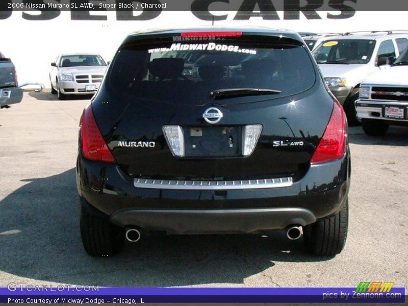 Super Black / Charcoal 2006 Nissan Murano SL AWD
