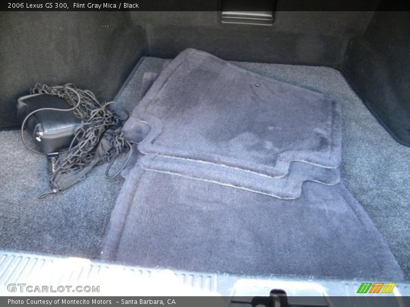 Flint Gray Mica / Black 2006 Lexus GS 300