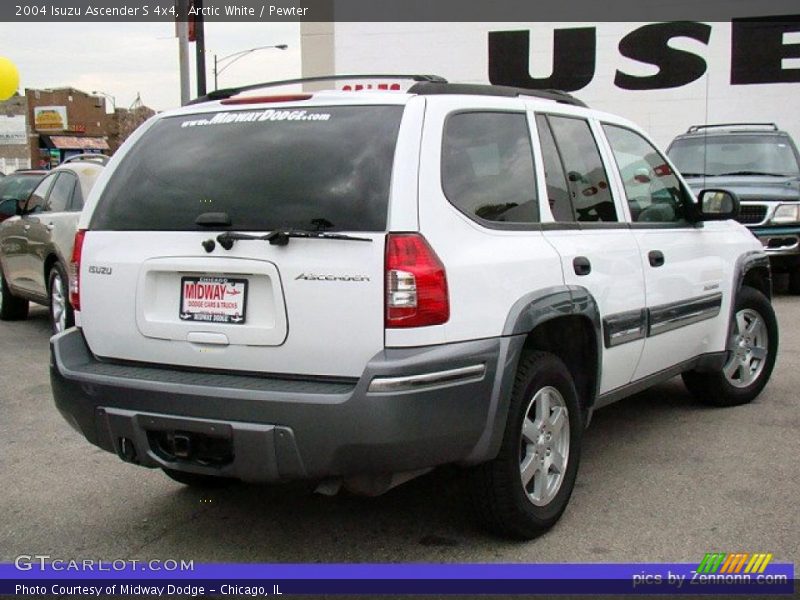 Arctic White / Pewter 2004 Isuzu Ascender S 4x4
