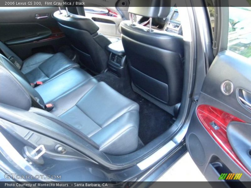 Flint Gray Mica / Black 2006 Lexus GS 300