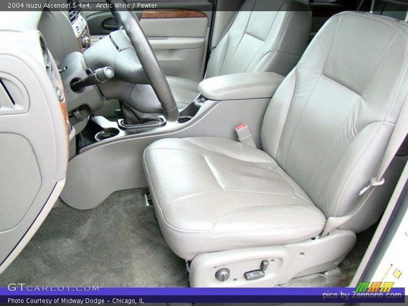 Arctic White / Pewter 2004 Isuzu Ascender S 4x4