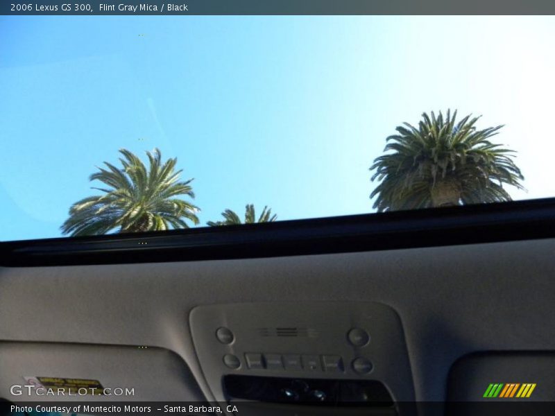Flint Gray Mica / Black 2006 Lexus GS 300