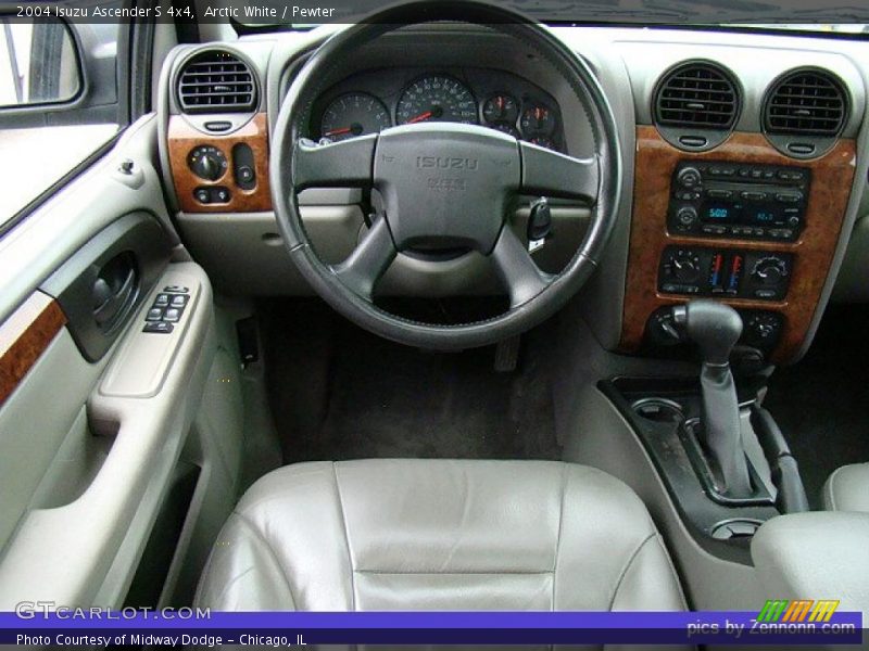 Arctic White / Pewter 2004 Isuzu Ascender S 4x4