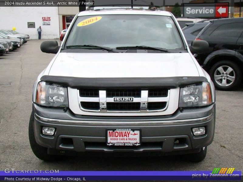 Arctic White / Pewter 2004 Isuzu Ascender S 4x4