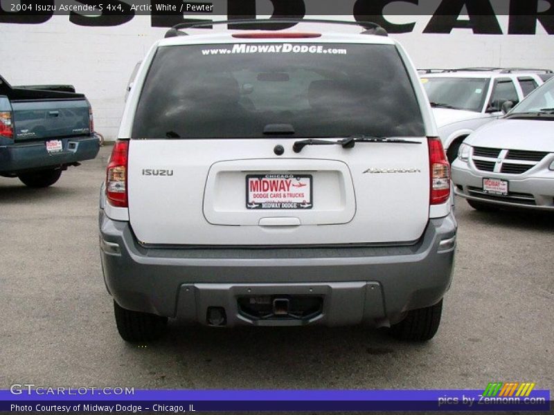 Arctic White / Pewter 2004 Isuzu Ascender S 4x4