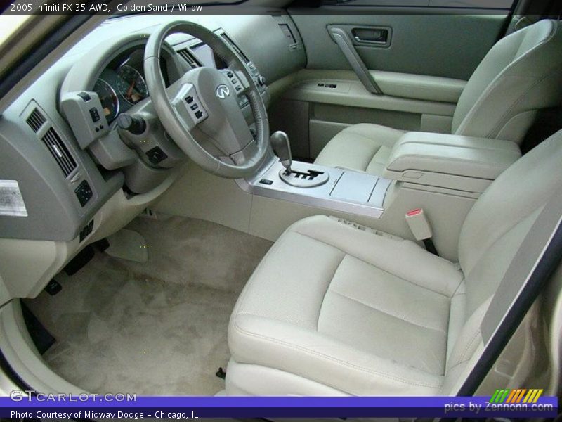Golden Sand / Willow 2005 Infiniti FX 35 AWD