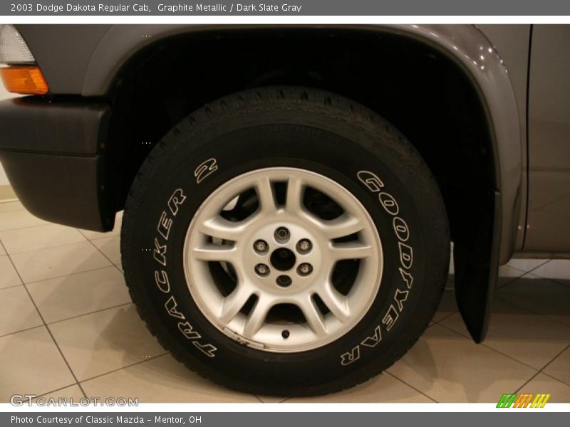 Graphite Metallic / Dark Slate Gray 2003 Dodge Dakota Regular Cab