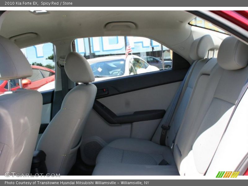Spicy Red / Stone 2010 Kia Forte EX