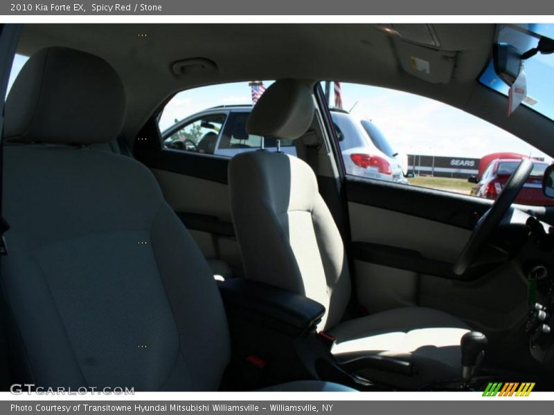 Spicy Red / Stone 2010 Kia Forte EX
