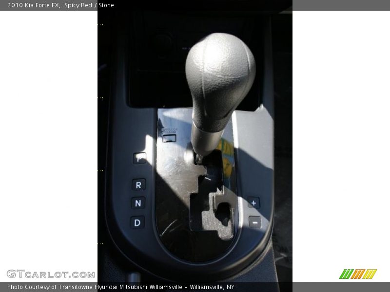 Spicy Red / Stone 2010 Kia Forte EX