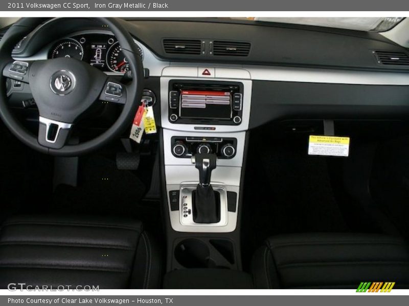 Iron Gray Metallic / Black 2011 Volkswagen CC Sport