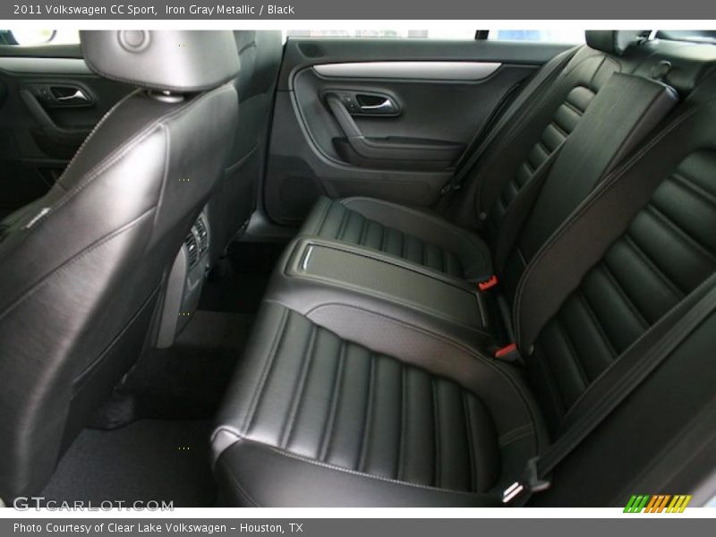 Iron Gray Metallic / Black 2011 Volkswagen CC Sport