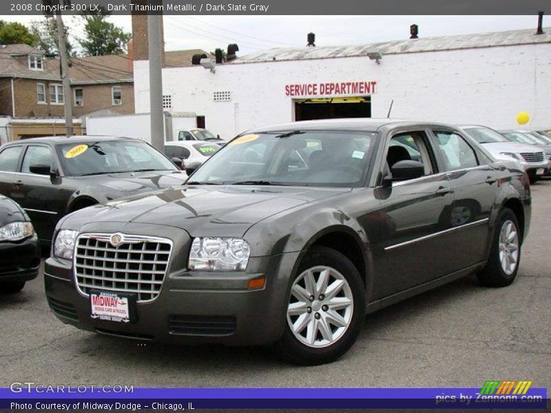 Dark Titanium Metallic / Dark Slate Gray 2008 Chrysler 300 LX