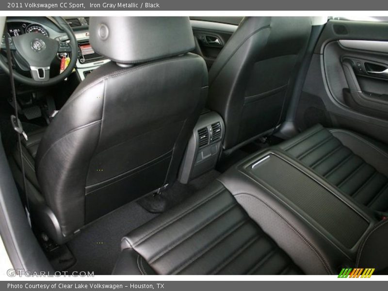 Iron Gray Metallic / Black 2011 Volkswagen CC Sport