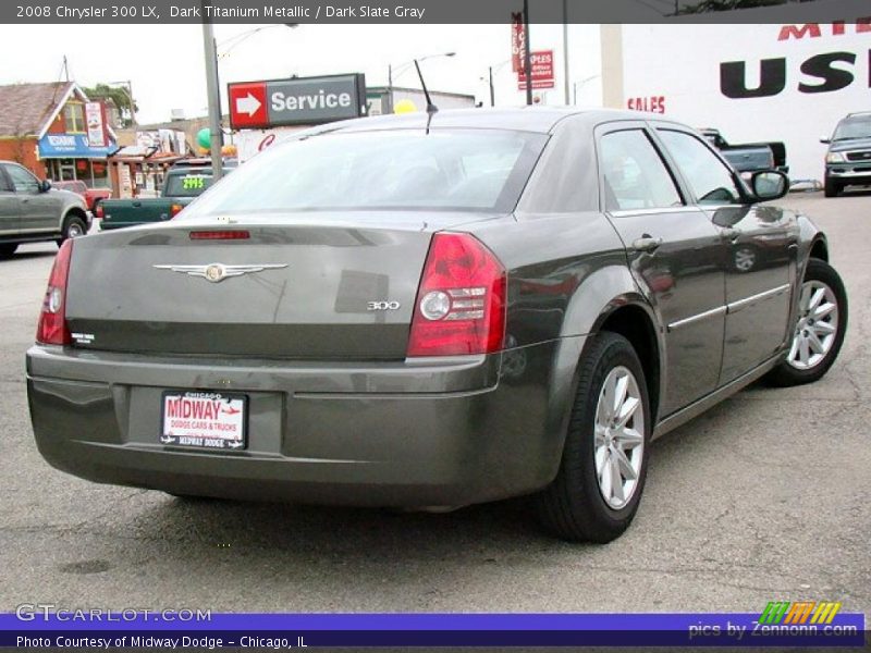 Dark Titanium Metallic / Dark Slate Gray 2008 Chrysler 300 LX