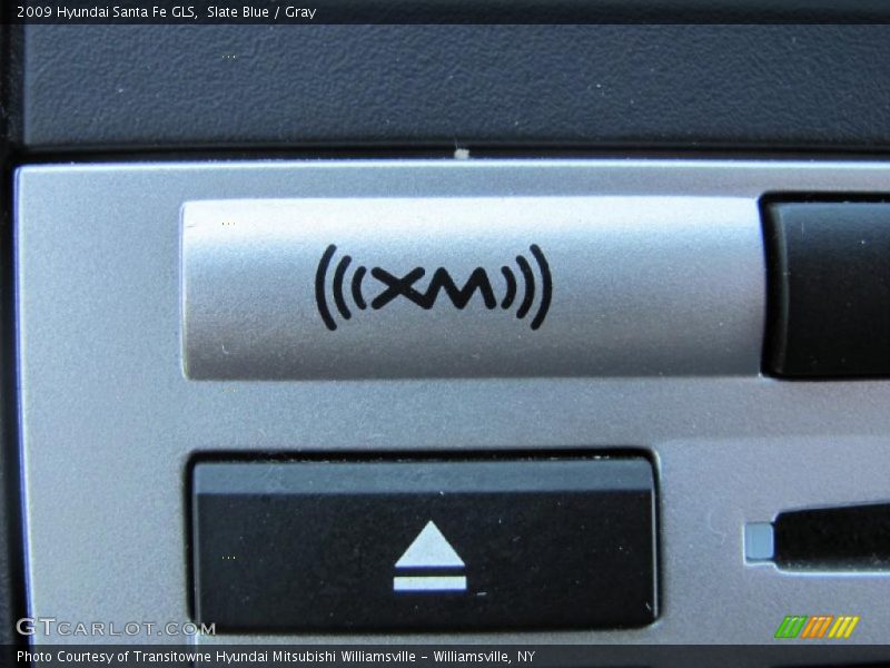Slate Blue / Gray 2009 Hyundai Santa Fe GLS