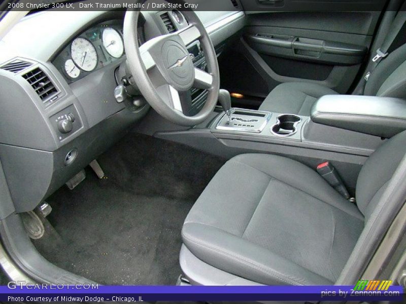Dark Titanium Metallic / Dark Slate Gray 2008 Chrysler 300 LX