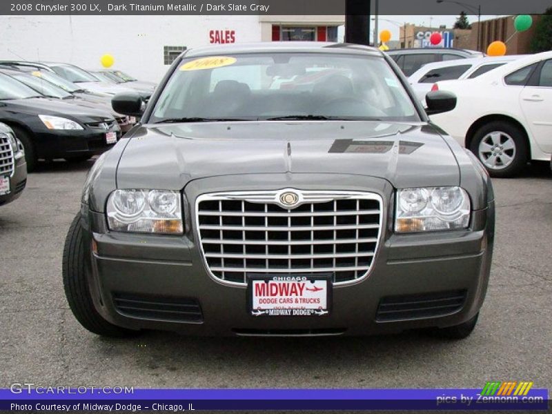 Dark Titanium Metallic / Dark Slate Gray 2008 Chrysler 300 LX