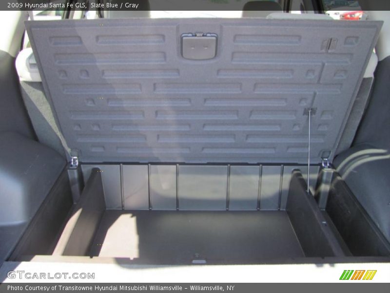Slate Blue / Gray 2009 Hyundai Santa Fe GLS