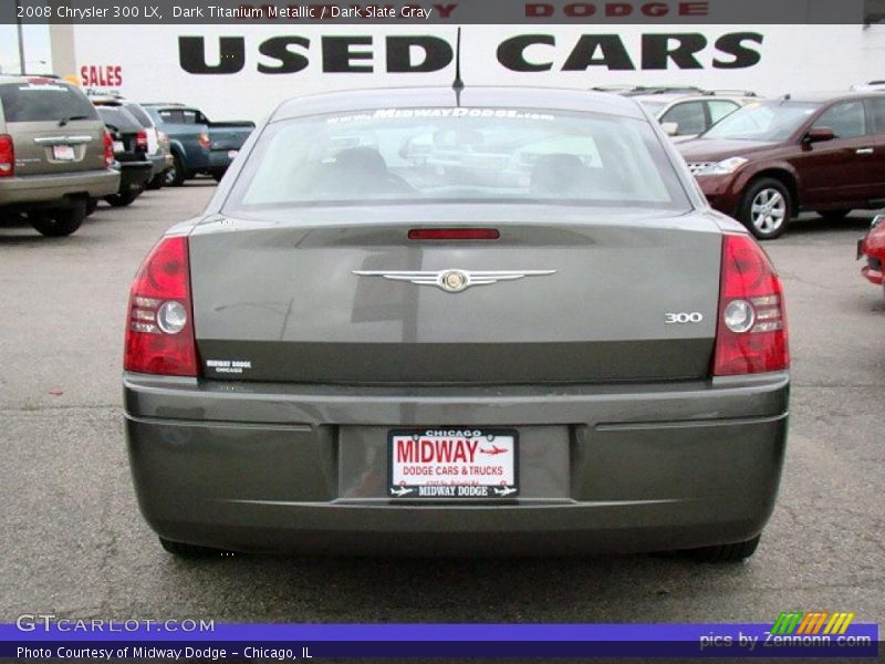 Dark Titanium Metallic / Dark Slate Gray 2008 Chrysler 300 LX