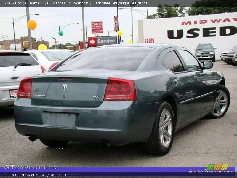 Magnesium Pearlcoat / Dark Slate Gray/Light Graystone 2006 Dodge Charger R/T