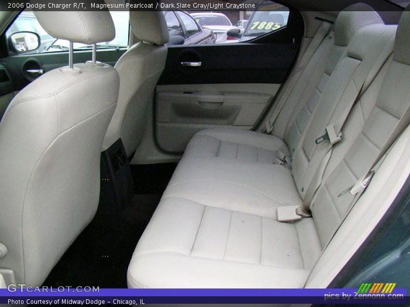 Magnesium Pearlcoat / Dark Slate Gray/Light Graystone 2006 Dodge Charger R/T
