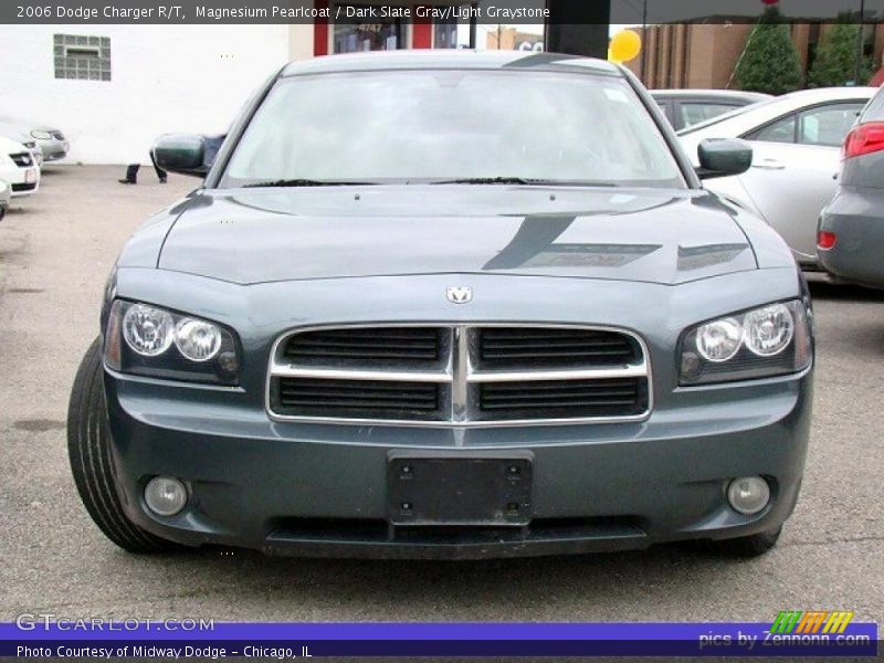 Magnesium Pearlcoat / Dark Slate Gray/Light Graystone 2006 Dodge Charger R/T
