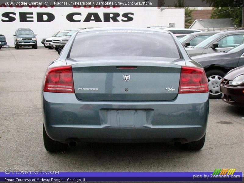 Magnesium Pearlcoat / Dark Slate Gray/Light Graystone 2006 Dodge Charger R/T