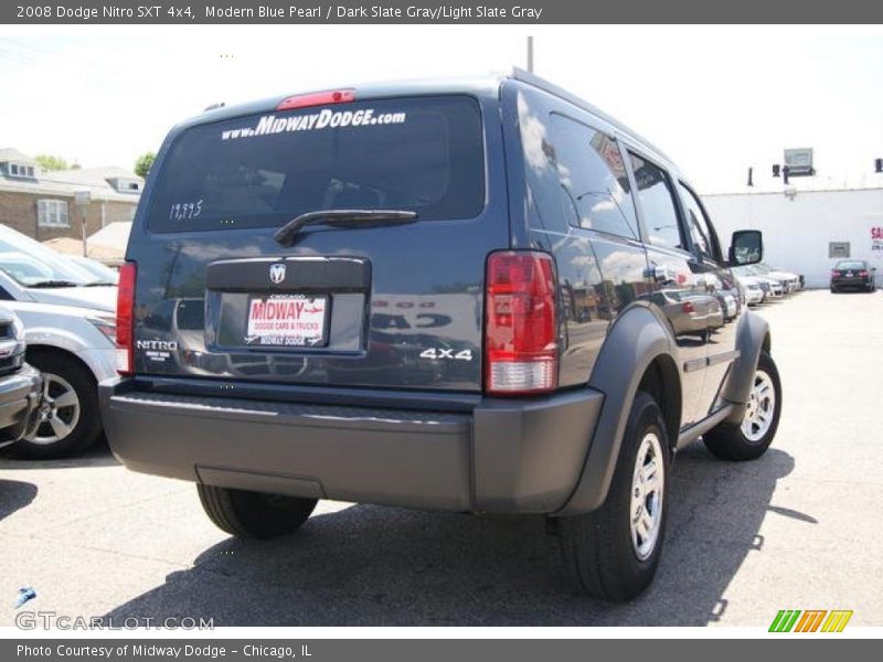 Modern Blue Pearl / Dark Slate Gray/Light Slate Gray 2008 Dodge Nitro SXT 4x4